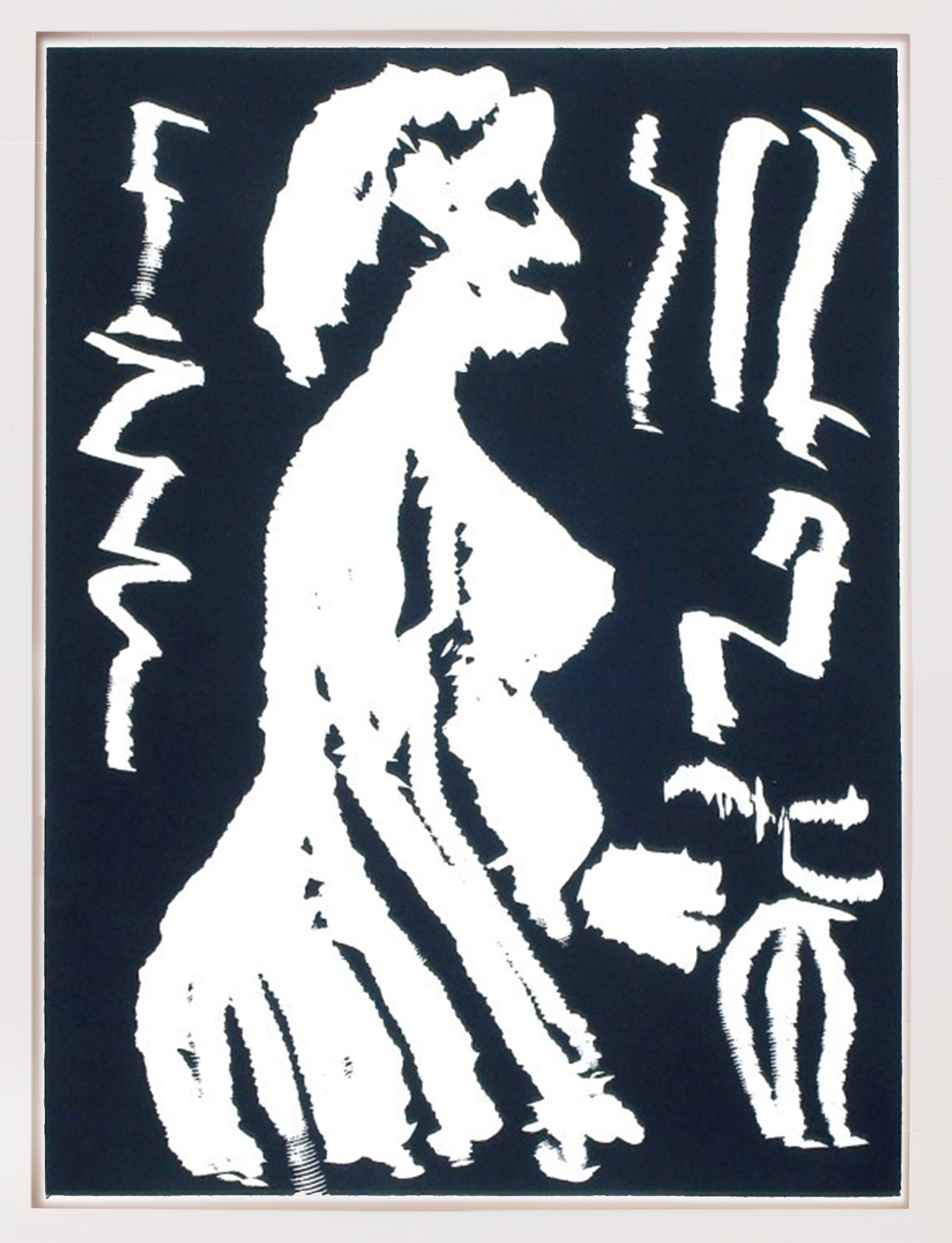 Bild "Frau im Profil" (1987) von A. R. Penck