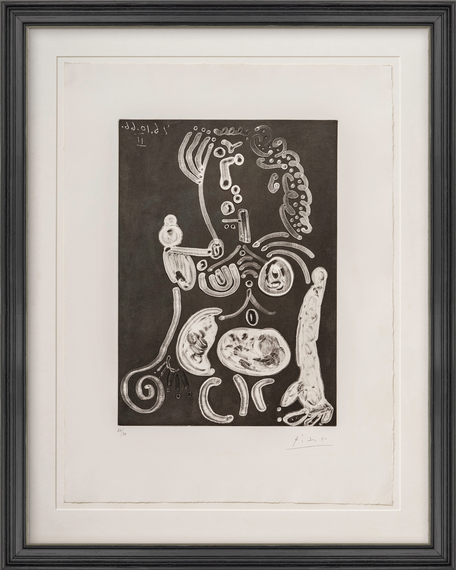 Bild "Buste de Femme" (1966) von Pablo Picasso