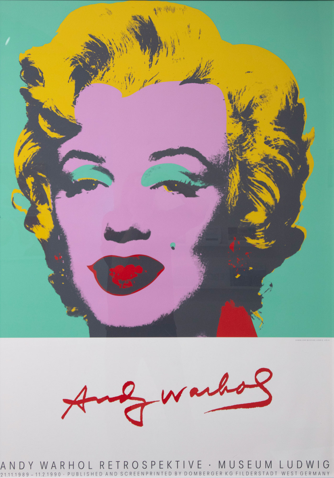 Bild "Marilyn" (1989) von Andy Warhol