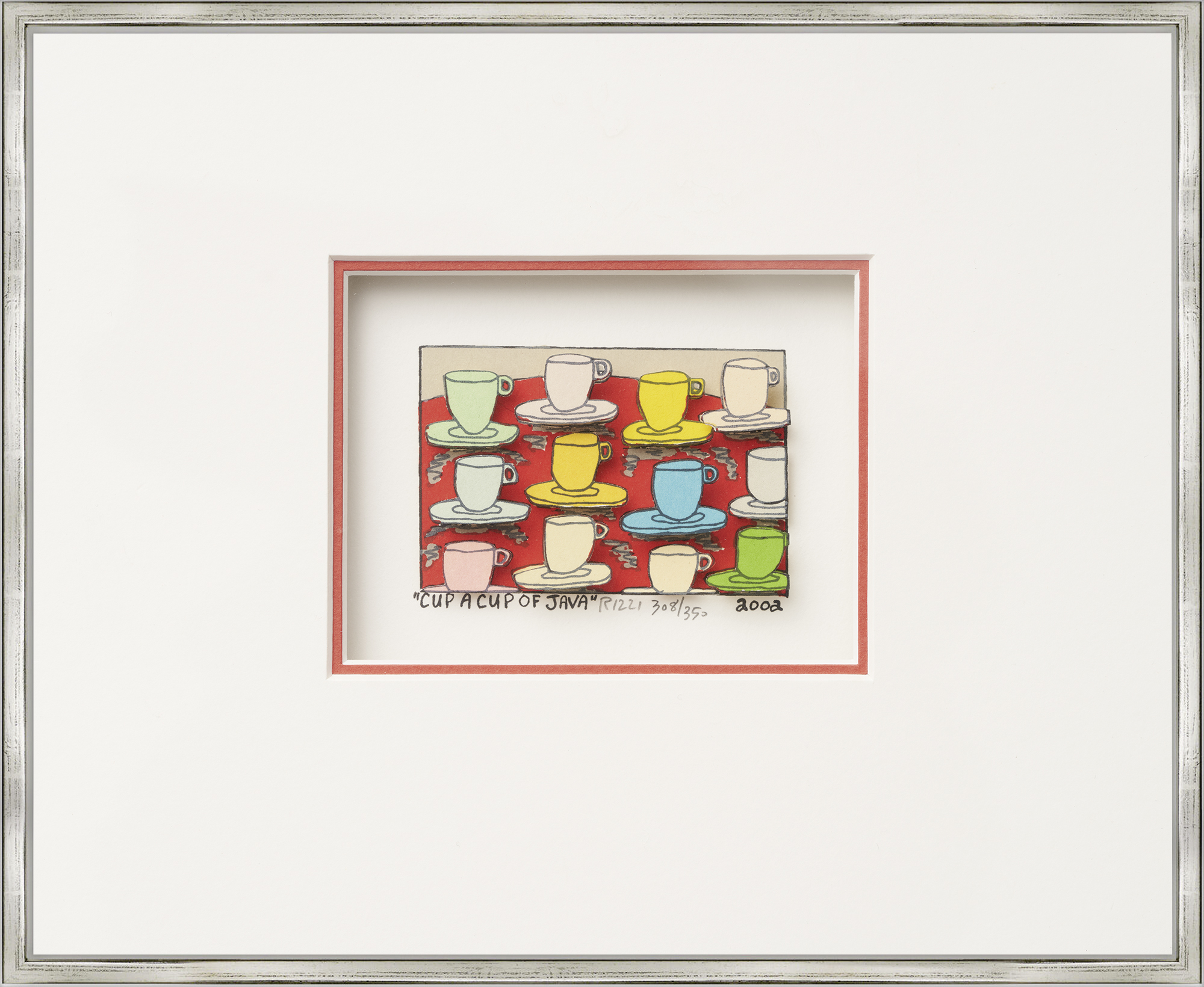 Buy Picture "Cup A Cup Of Java" (2002) by James Rizzi | Kunsthaus ARTES