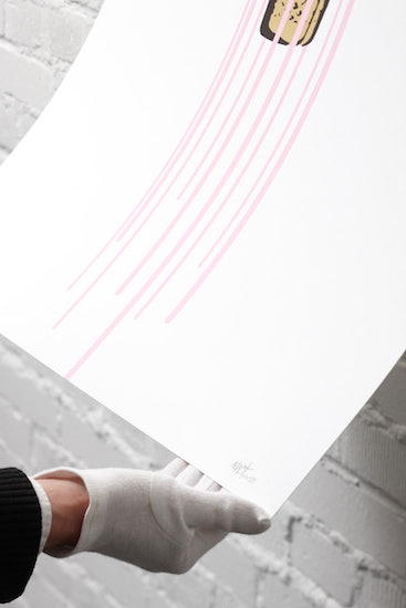 Bild "Pink Glitter Icecream" (2015) von ELIOT theSuper