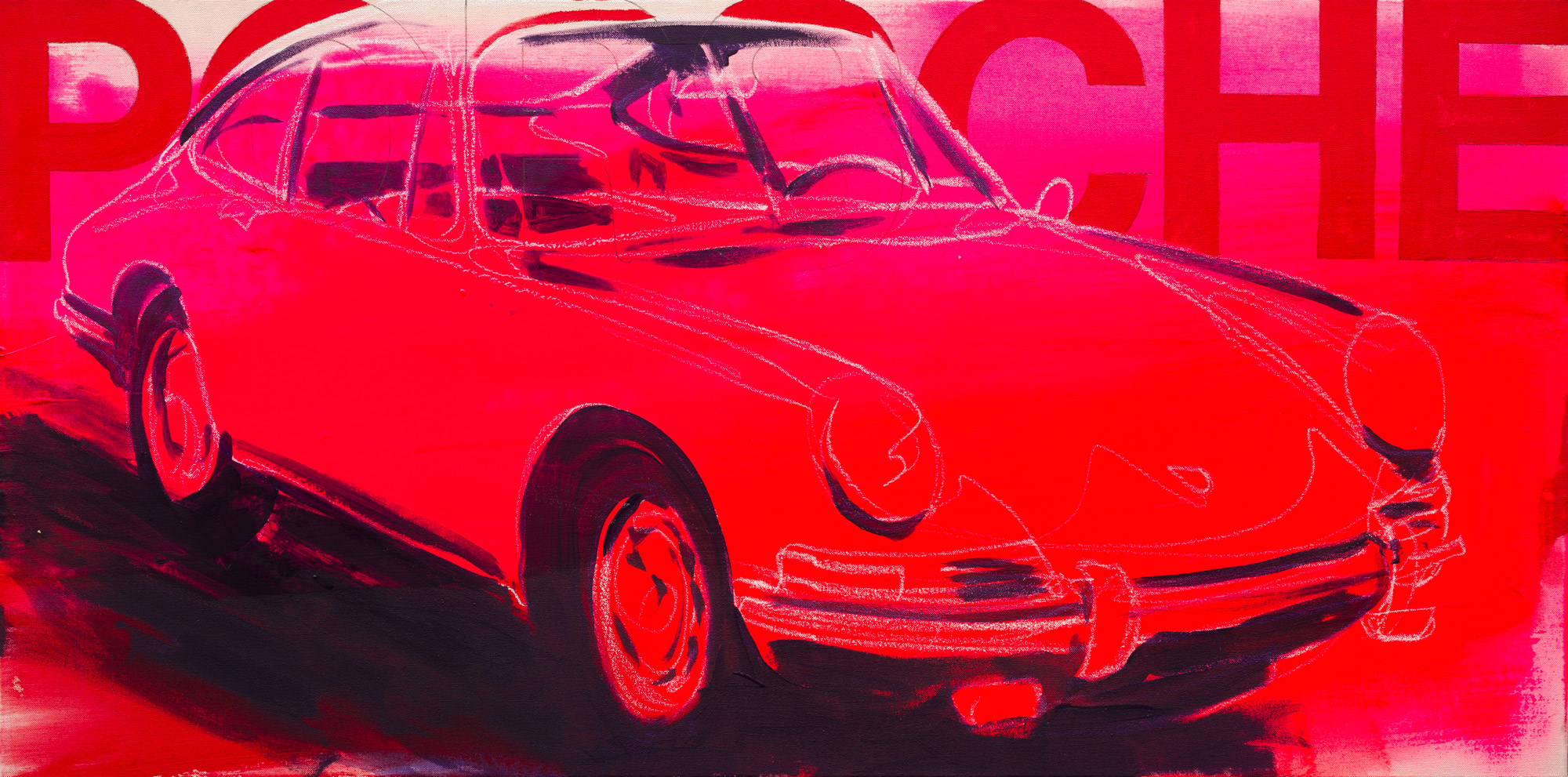 Bild "Porsche 911, 1965" (2021) (Unikat) von Stephan Geisler