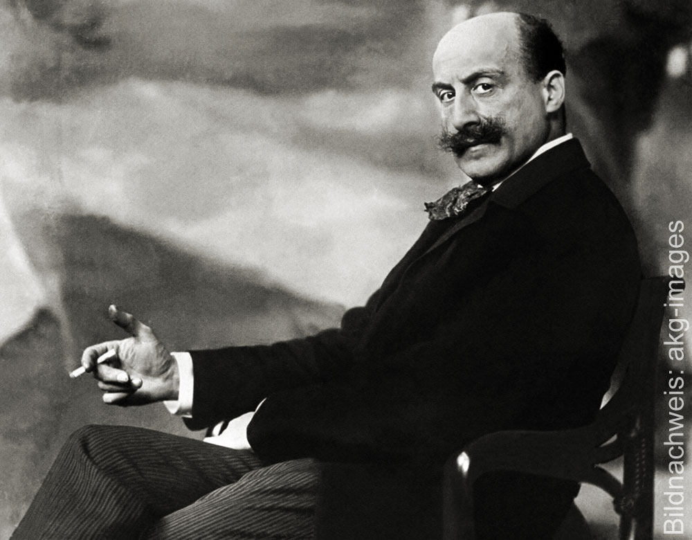 Porträt des Künstlers Max Liebermann