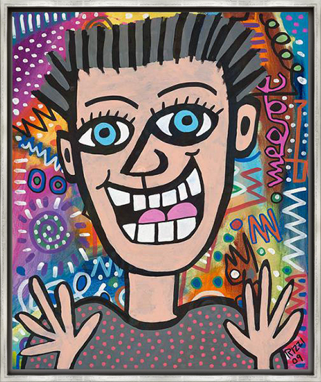 絵画 RIZZI \"WE ALL HAVE SOMETHING TO OFFER\"3D JAMES RIZZI 3D 