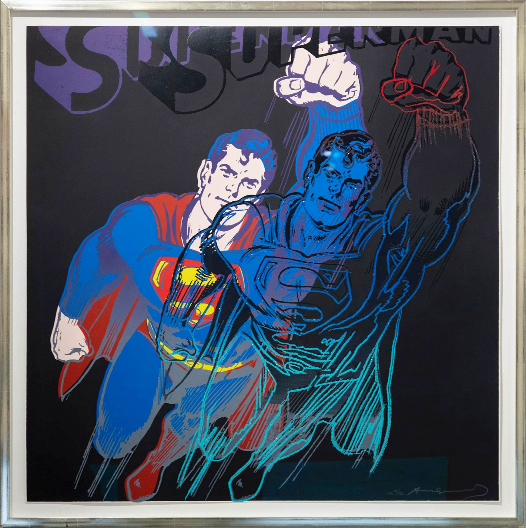 Bild "Superman (FS.II.260)"(1981) von Andy Warhol