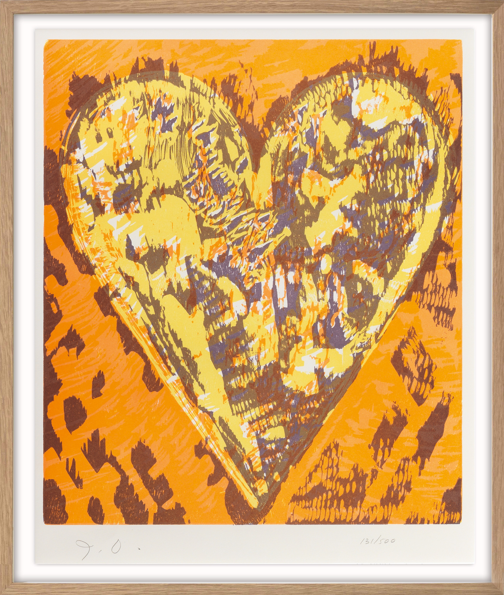 Bild "Heart" (1993) von Jim Dine