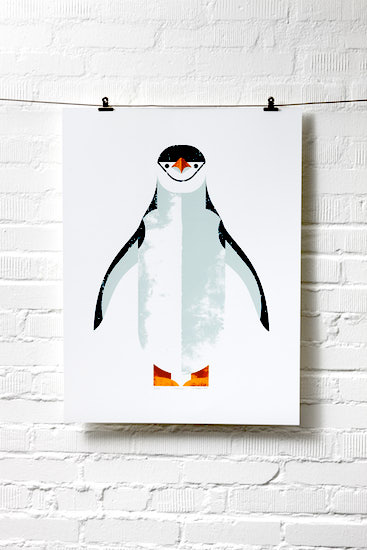 Bild "Pinguin" (2016) von Dieter Braun
