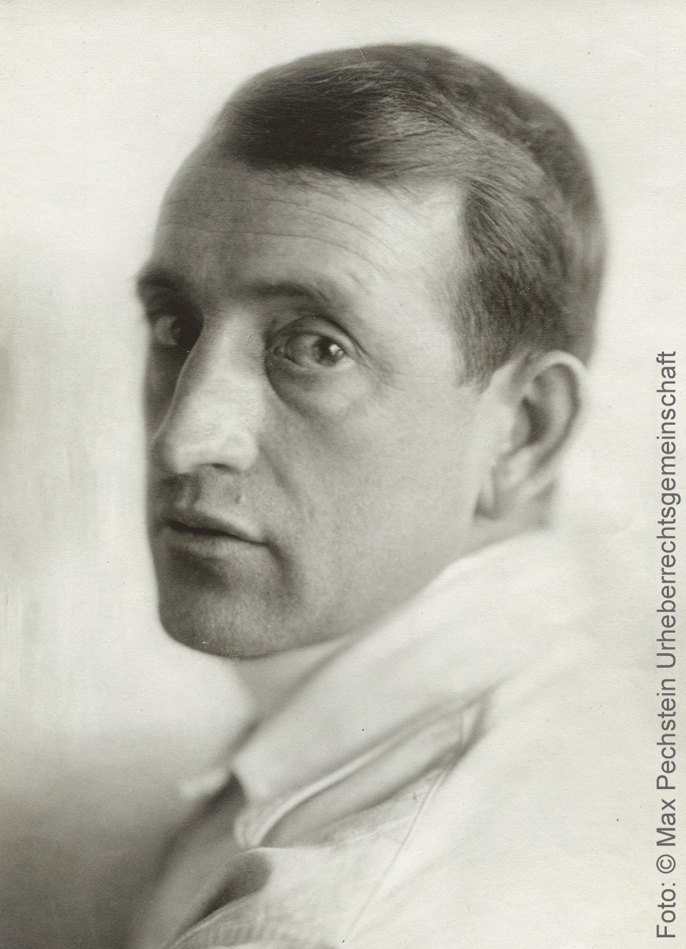Porträt des Künstlers Max Pechstein Porträt des Künstlers Max Pechstein