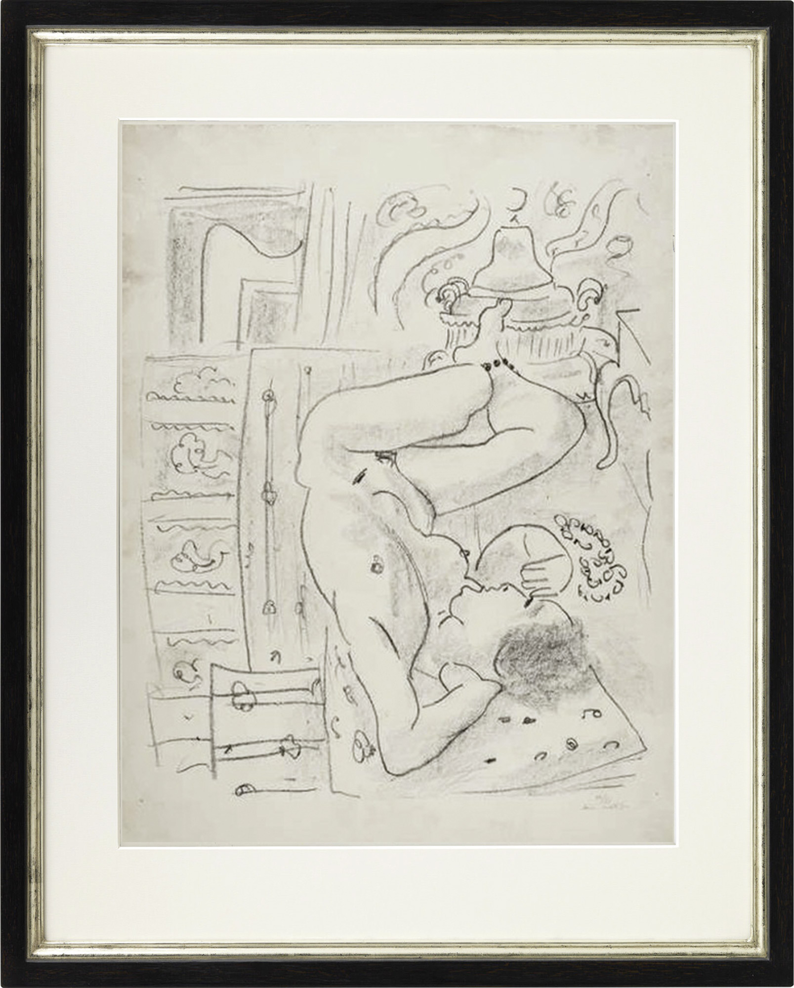 Bild "Nu renversé au brasero" (1929) von Henri Matisse