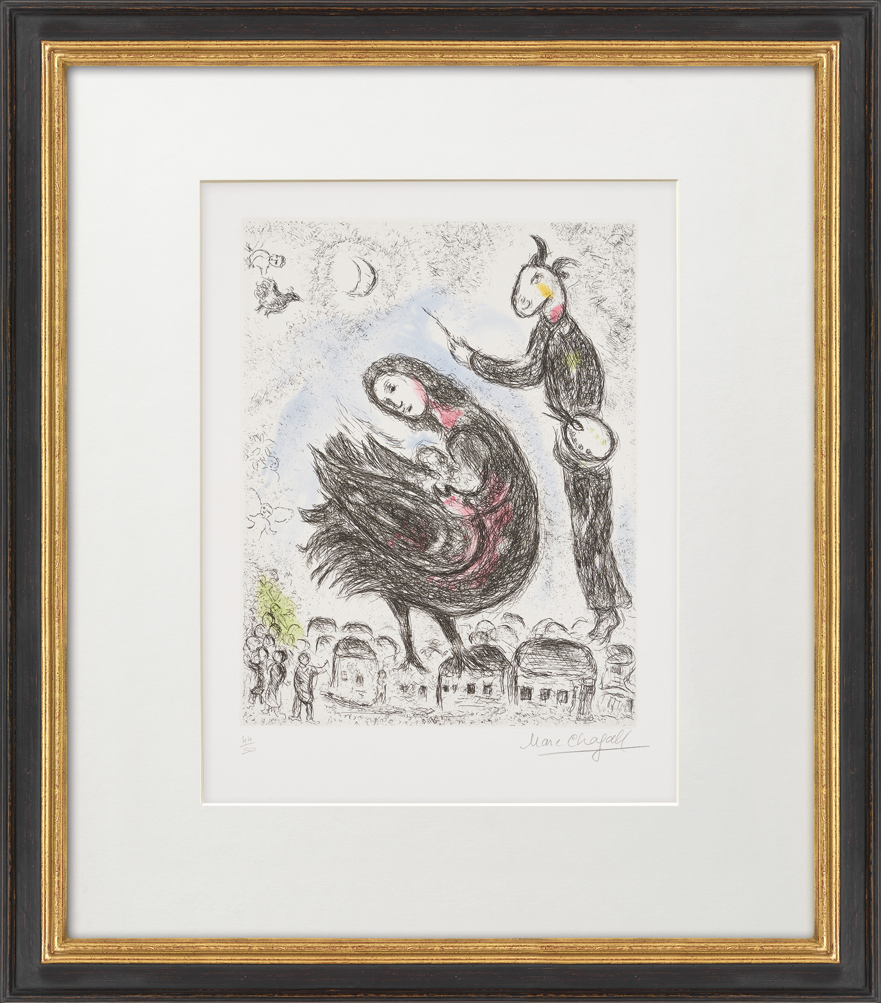 Bild "Songes: La Femme-Oiseau" (1981) von Marc Chagall