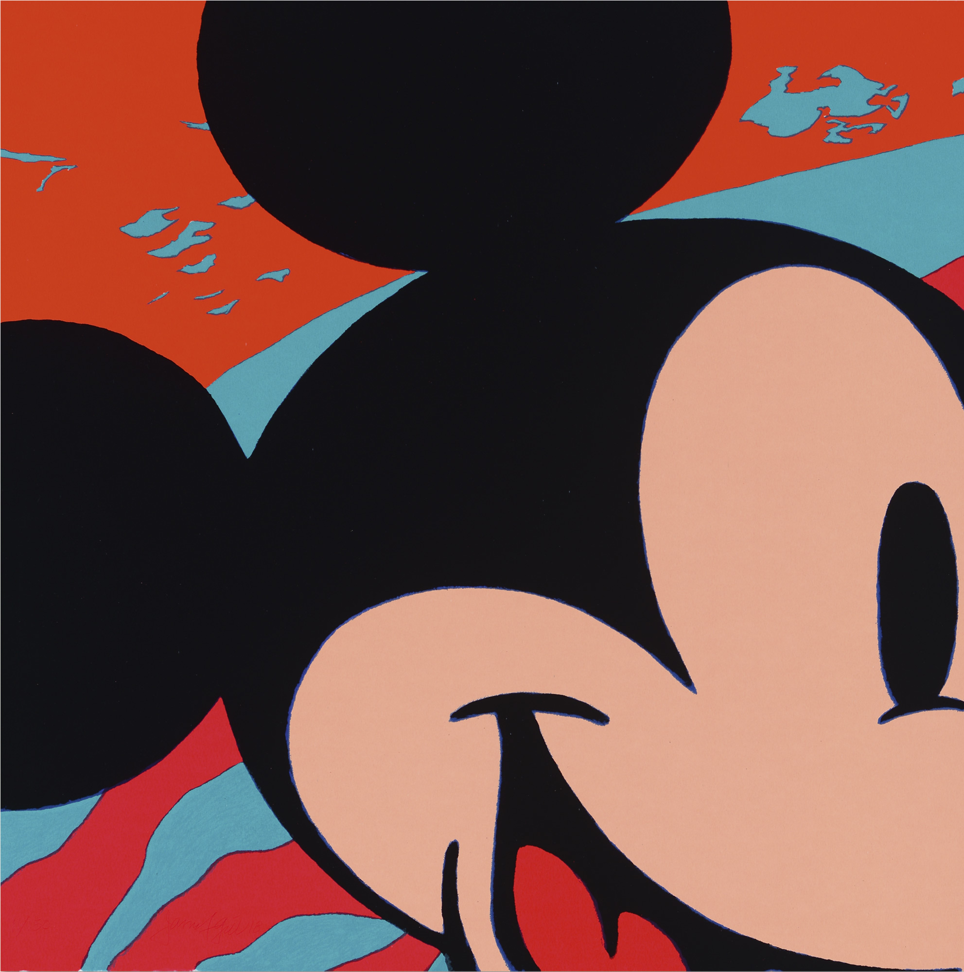 Bild "Mickey" (2018) von James Francis Gill