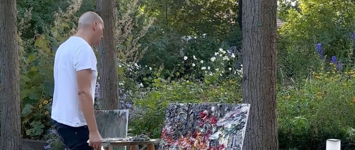 Christoph Bouet: Die Farbe als Werkstoff Christoph Bouet: Die Farbe als Werkstoff