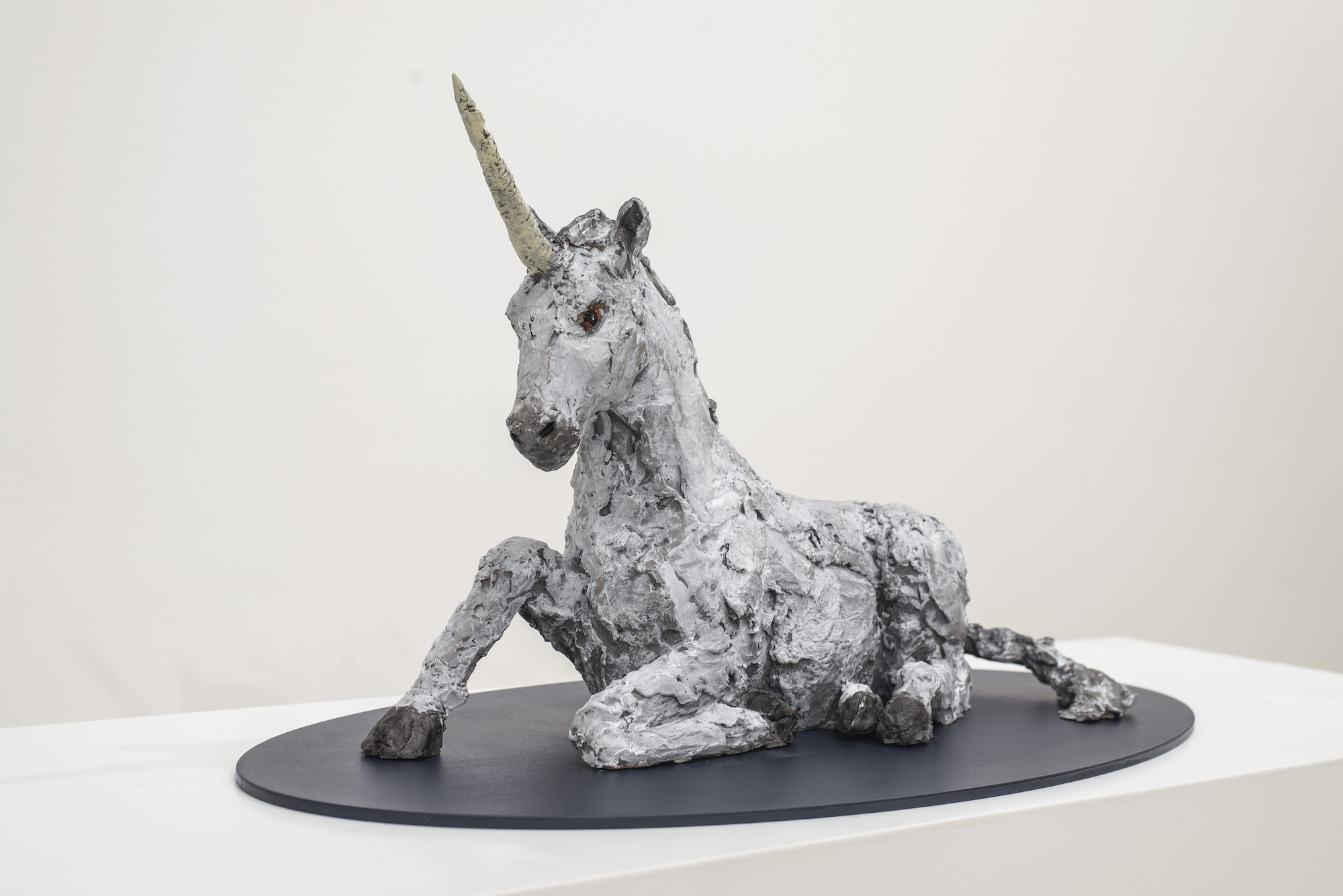 Skulptur "Einhorn" (2020) von Stephan Balkenhol
