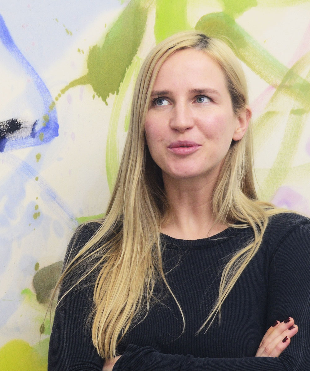 Porträt der Künstlerin Winnie Seifert Porträt der Künstlerin Winnie Seifert