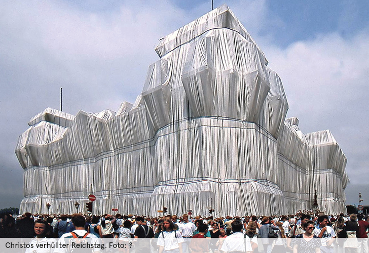 Christo & Jeanne Claude: 30 years of wrapping the Reichstag