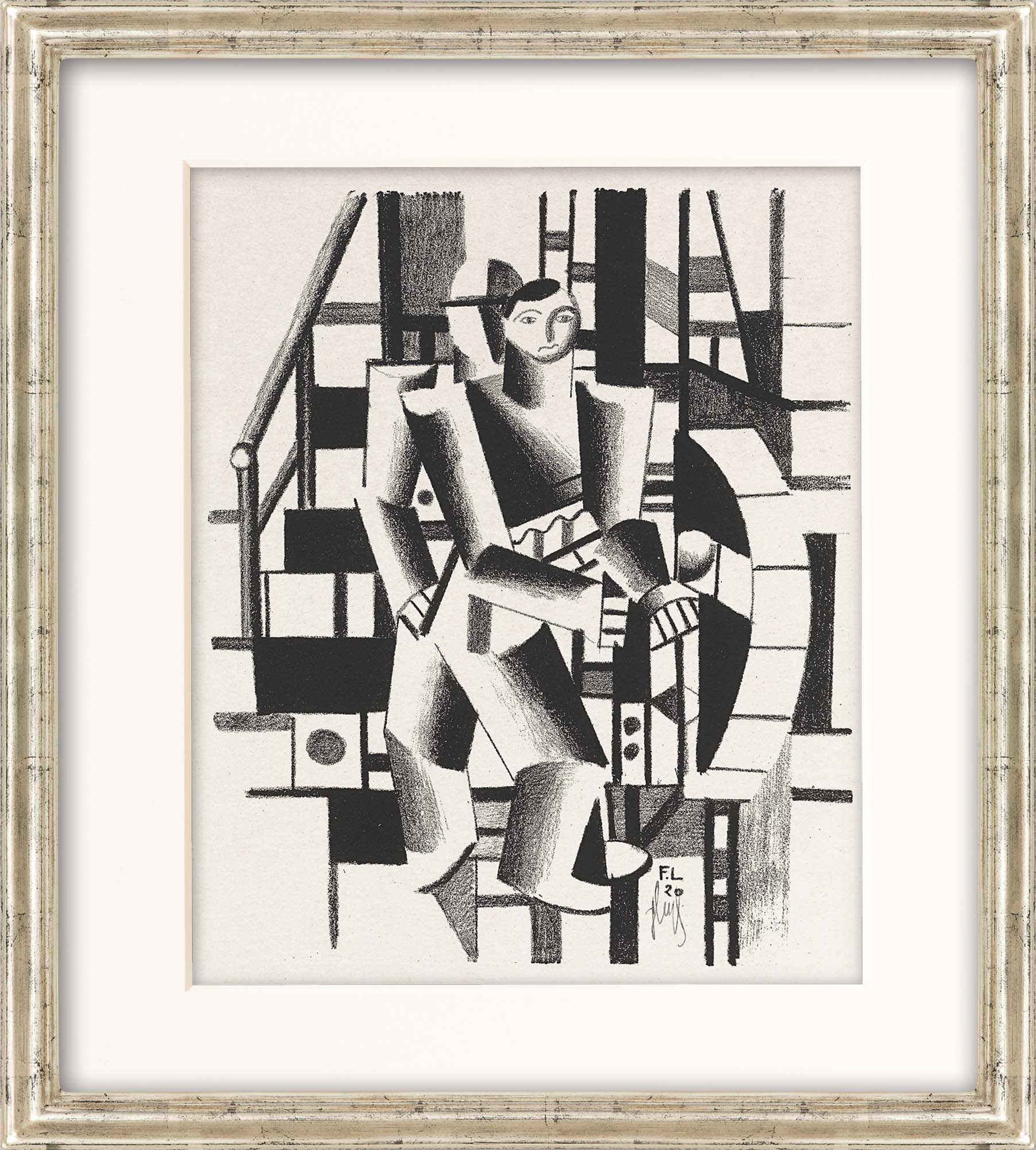 Bild "Composition aux deux personnages" (1920) von Fernand Léger