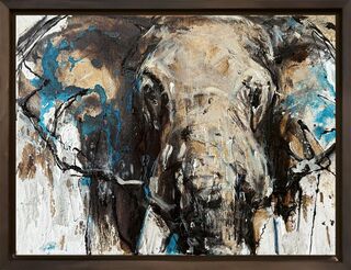 Bild "Elefant_171" (2026) (Unikat)
