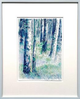 Bild "Silver Grove 01.26" (2026) (Unikat)
