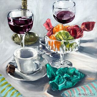 Picture "Dinner with you" (2025) (Unique piece)