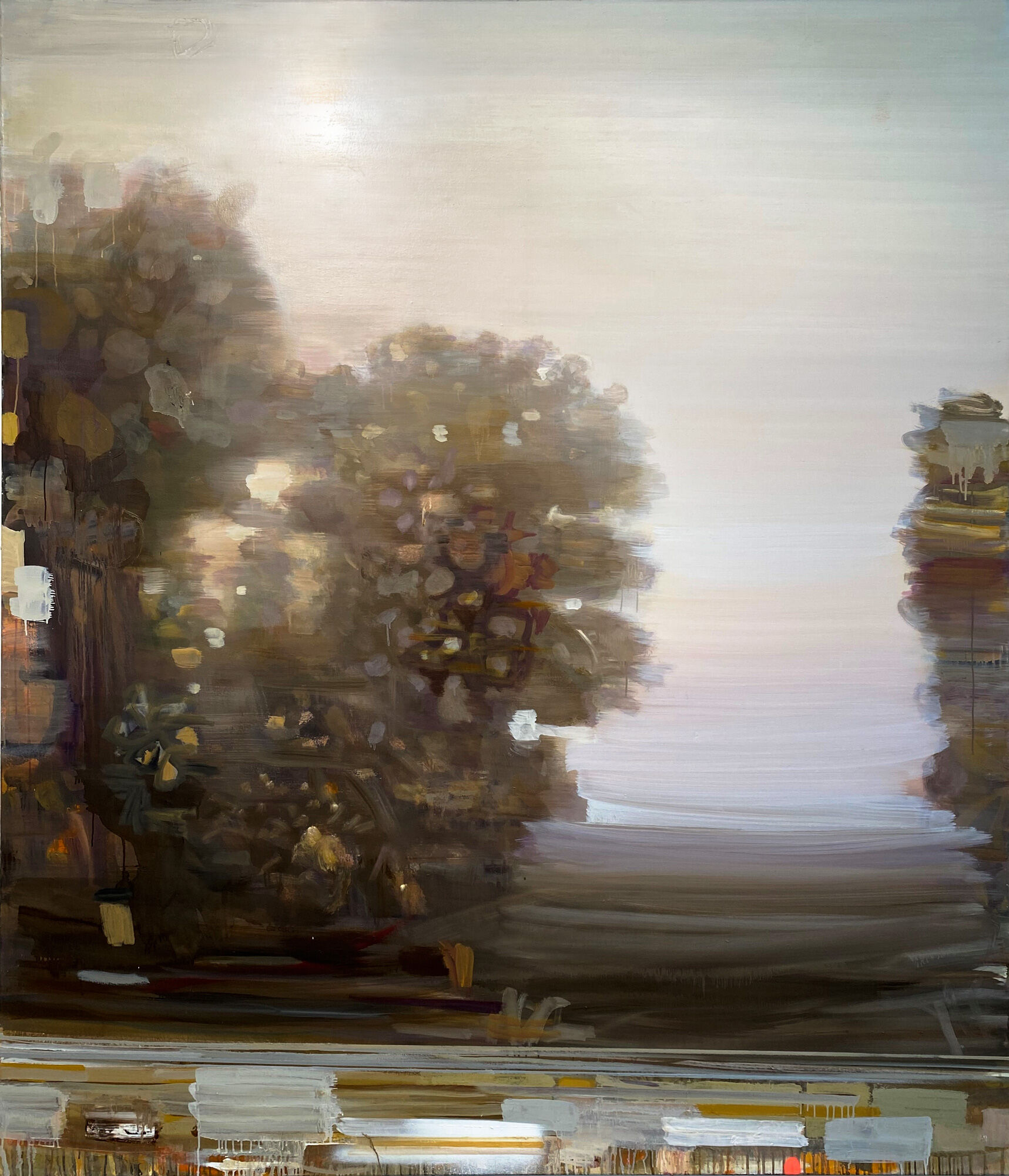 Bild "großer Baum II" (2019) (Unikat) von Mike Strauch