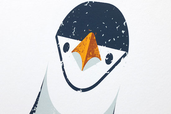 Bild "Pinguin" (2016) von Dieter Braun