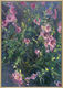 Tableau "La rose trémière de Margreet" (2019) (Pièce unique) de André Krigar