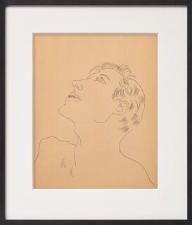 Bild "Untitled (Star Gazing)" (1955) (Unikat) von Andy Warhol