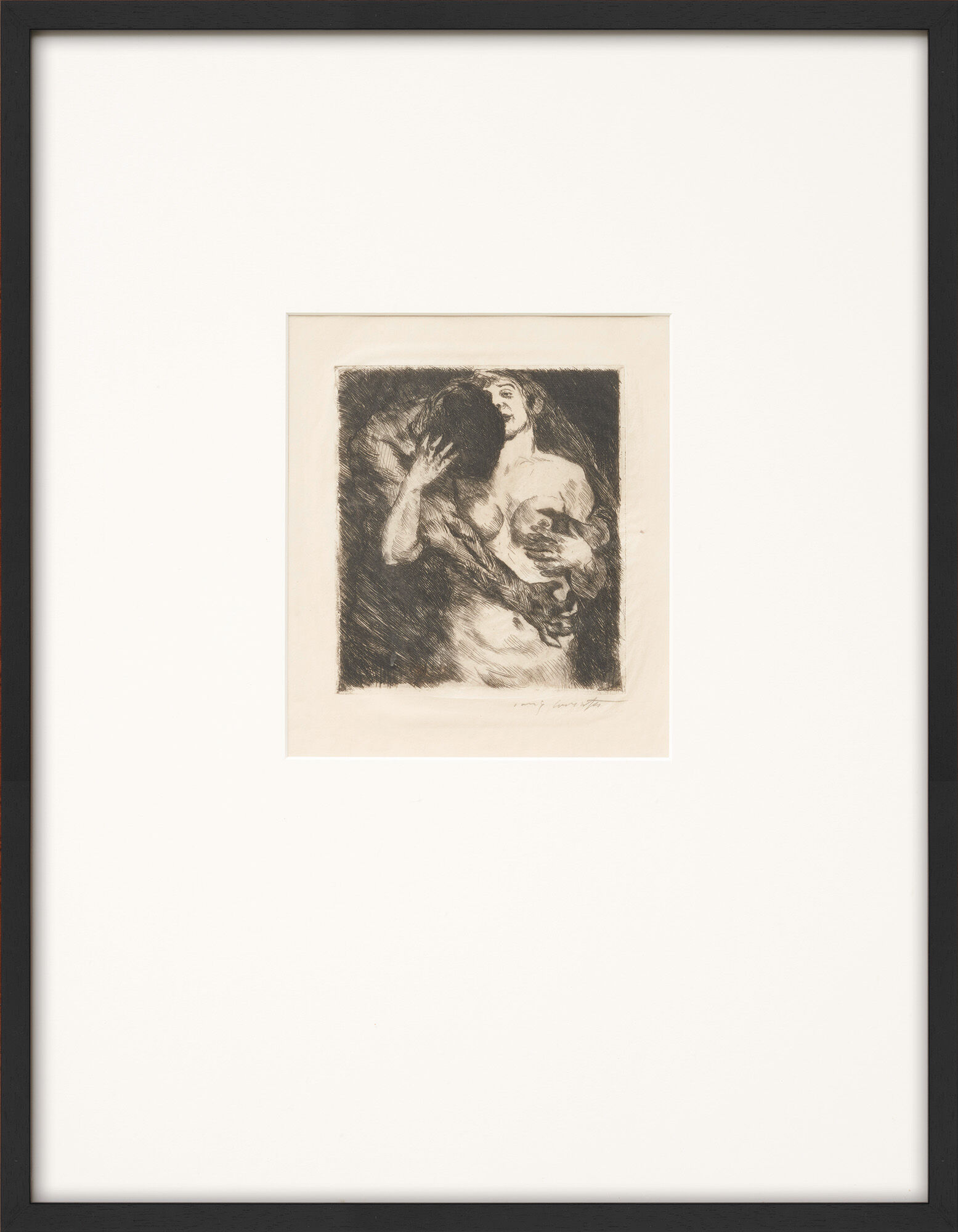 Bild "Umarmung" (1915) von Lovis Corinth