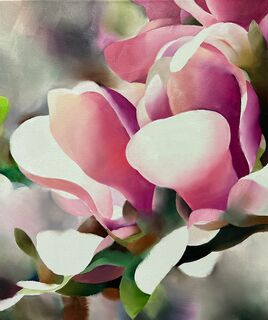 Picture "Ruby Magnolia" (2025) (Unique piece)