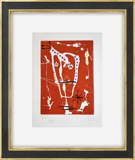Bild "Composition I", aus der Serie Les Brisants (1958) von Joan Miró