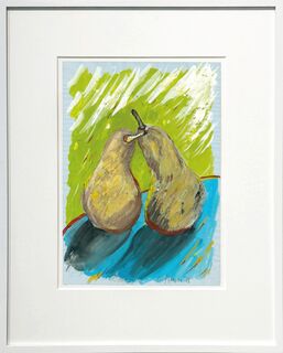 Picture "Pears" (1978) (Unique piece) by Elvira Bach