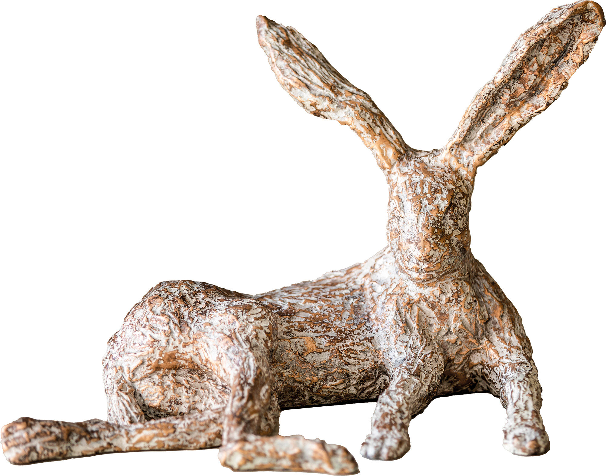 Sculpture "Bunny" (2020), bronze by Dagmar Vogt