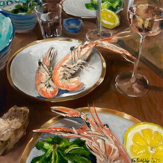 Picture "Norwaylobsters" (2025) (Unique piece)