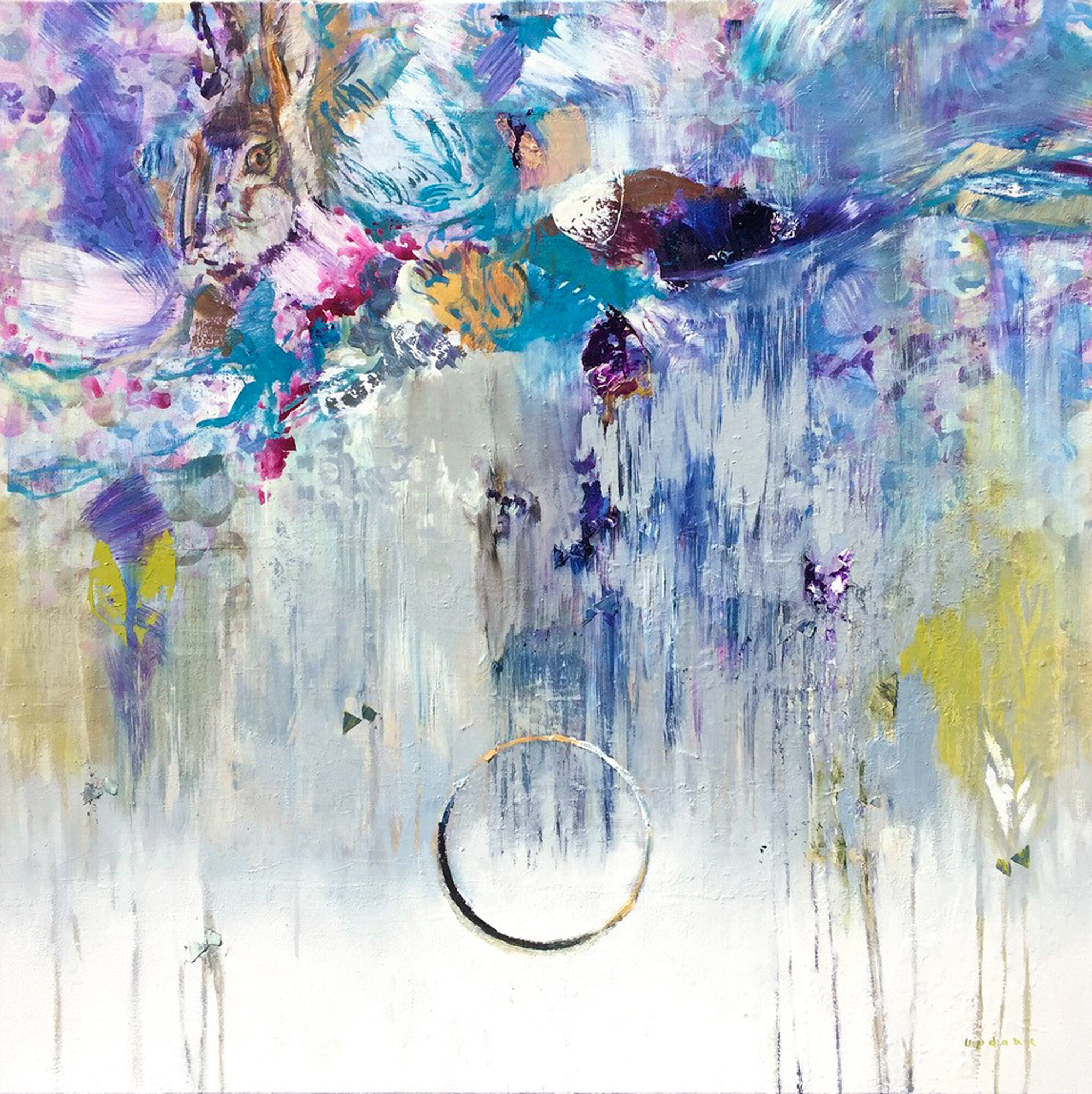 Tableau "German Beauty I" (2018) (Pièce unique) de Simone Opdahl