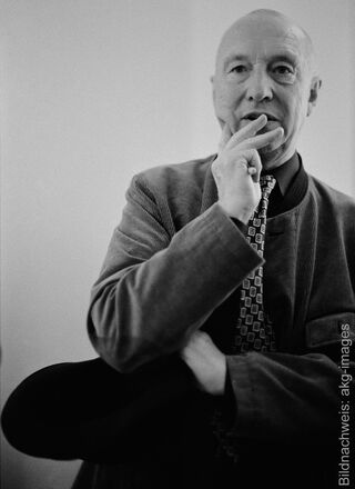 Portrait of the artist Georg Baselitz