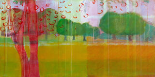 Bild "Zugleich 5" (2014) (Unikat)