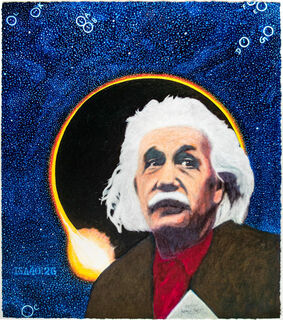 Bild "Einstein" (2020) von James Francis Gill