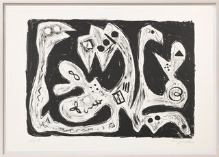 Bild "Idea for Sculpture No. 1, from Expedition to the Holyland" (1983) von A. R. Penck