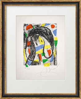 Bild "The Revolt of the Letters I La Révolte des Caractères" (1982) von Joan Miró