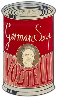 Object "German Soup, Vostell" (2026) (Unique piece) by Moritz Götze