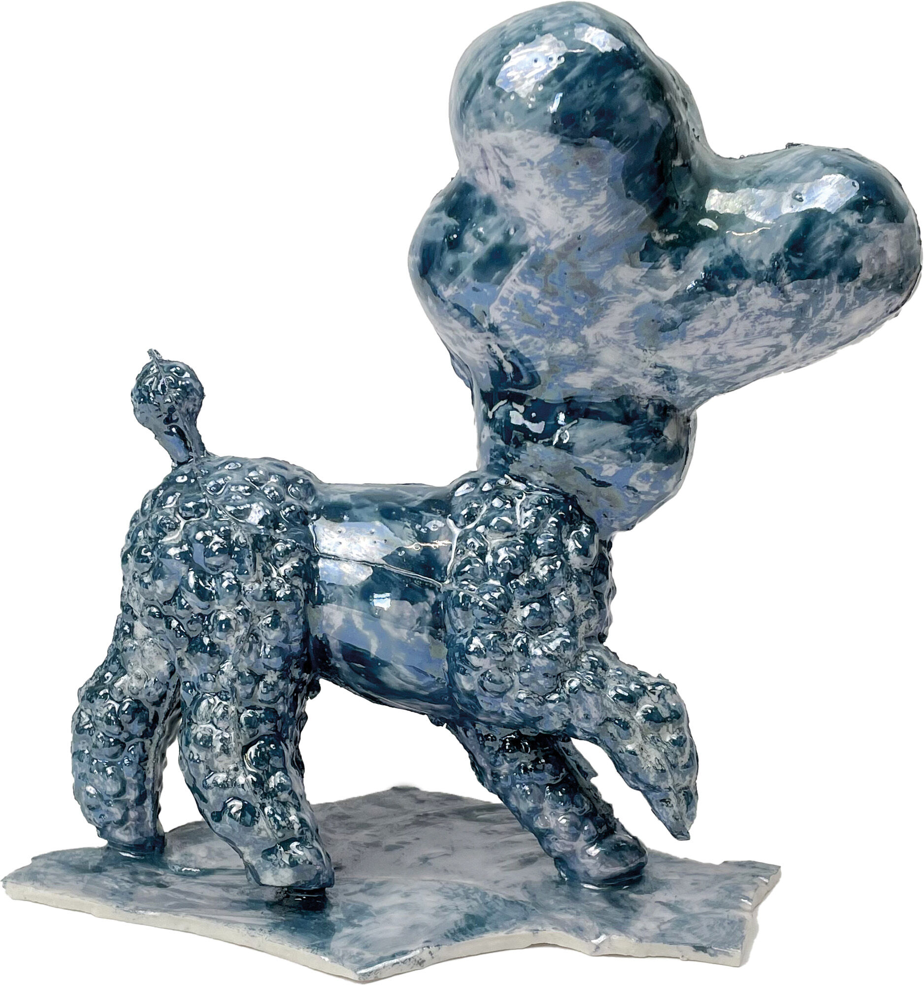Sculpture "Tipsy" (2020), porcelain by Hannes Uhlenhaut