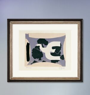 Picture "L'atelier" (The Studio) (1961) by Georges Braque