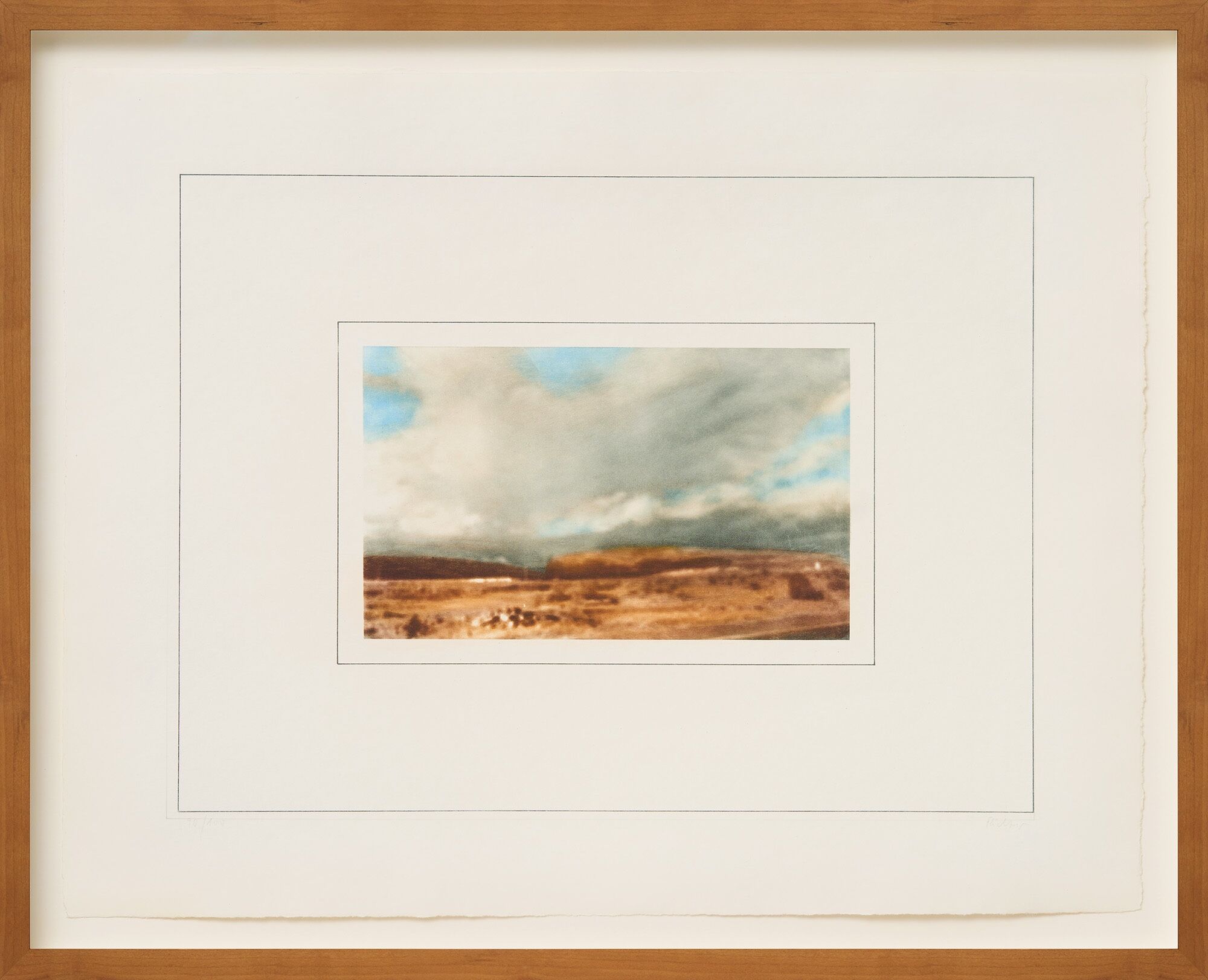Picture "Canary Landscapes I (b)" (1971) by Gerhard Richter