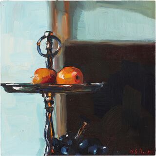 Bild "Zwei Äpfel" (2010) (Unikat)