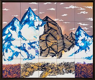 Bild "Appalachian mountains II" (2026) (Unikat)