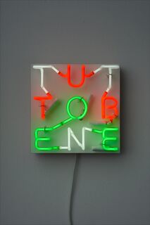 Objet mural "TUTTOBENE" (2023) de Albert Hien