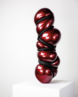 Skulptur "Bondage Candy Red" (2021)