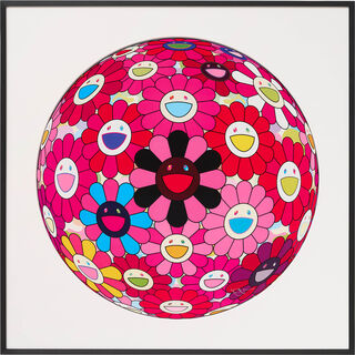 Bild "Flowerball (3D) There is Nothing Eternal in this World. That is Why You are Beautiful" (2004) von Takashi Murakami