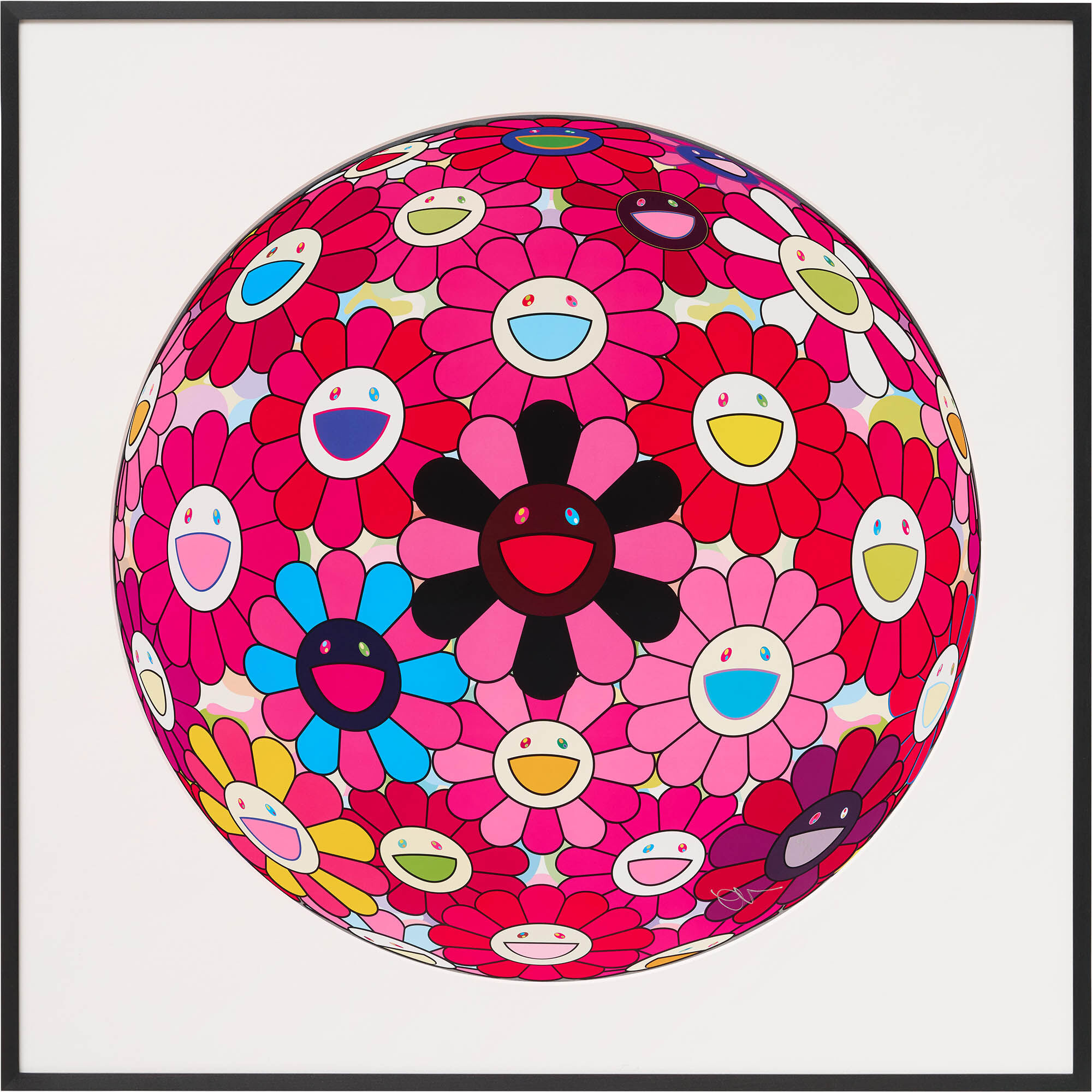 Bild "Flowerball (3D) There is Nothing Eternal in this World. That is Why You are Beautiful" (2004) von Takashi Murakami