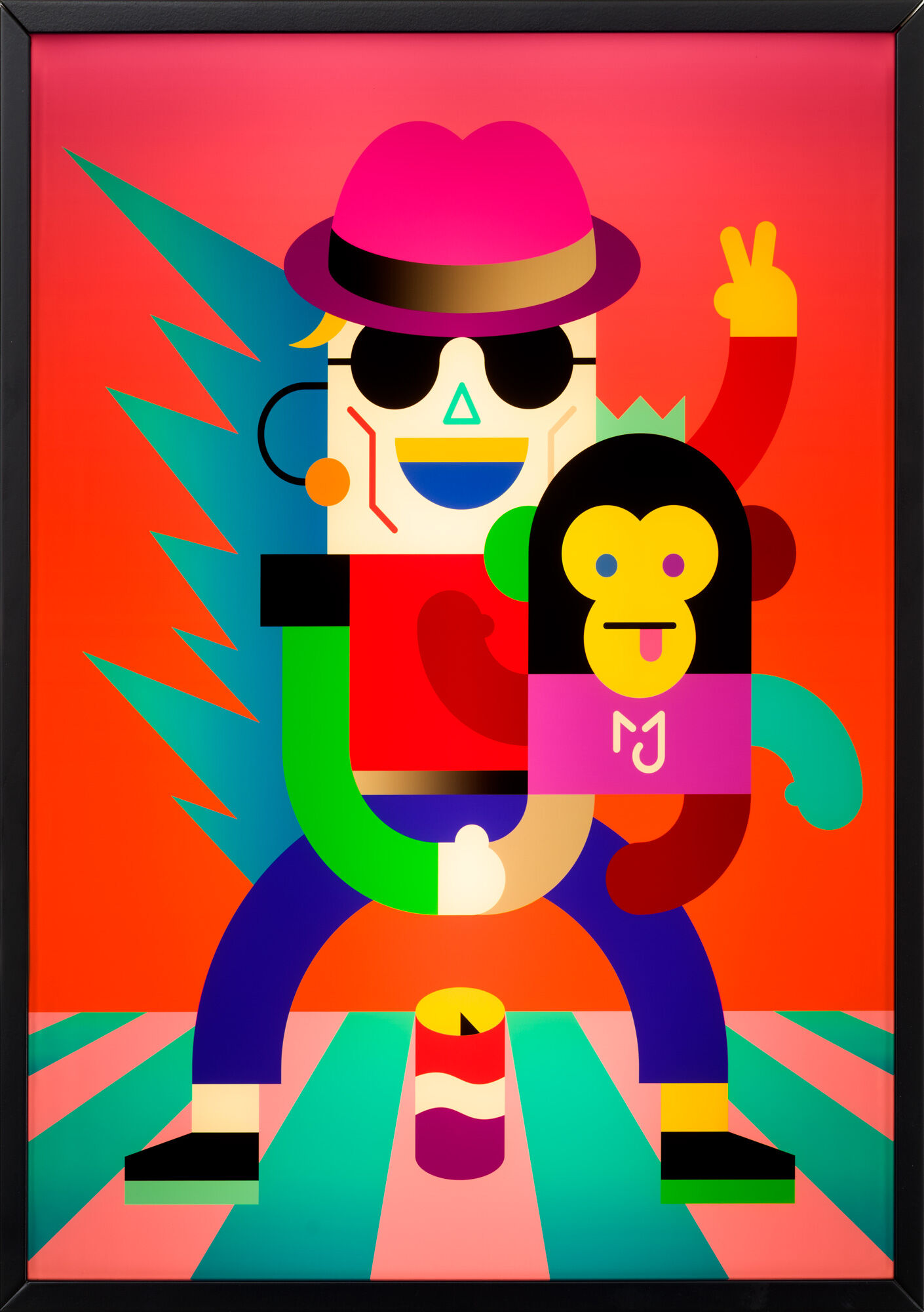 Objet mural "MICHAEL" (2018) de Doppeldenk